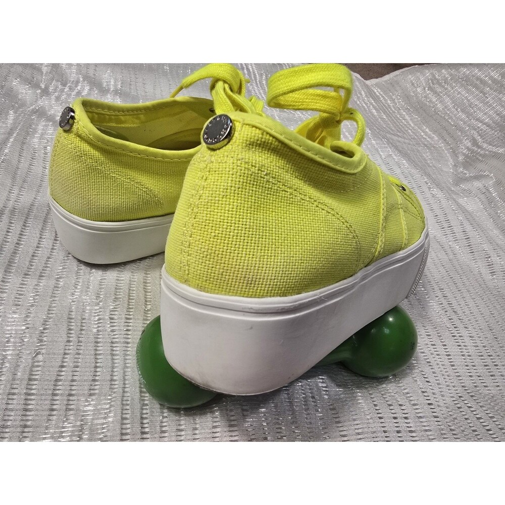 STEVE MADDEN “Emmi” Platform Sneaker, Limelight, Women’s Size 8 - Picture 5 of 16